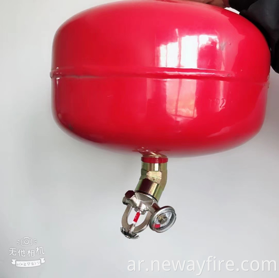 4.5Kg Ceiling dry powder fire extinguisher